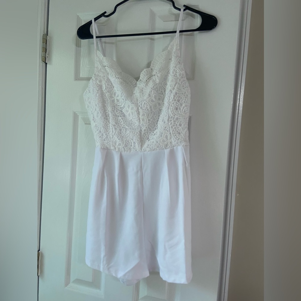 White romper